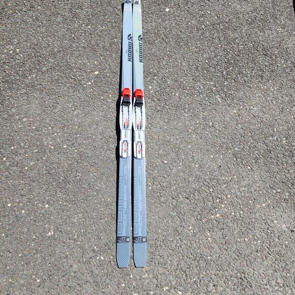 Kid's Karhu Pioneer Jr. 130 cm Cross Country Skis With Bindings - Picture 1 of 5